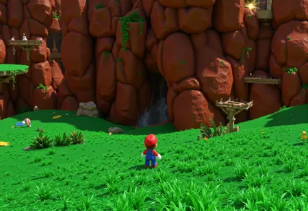 Super Mario Odyssey Style