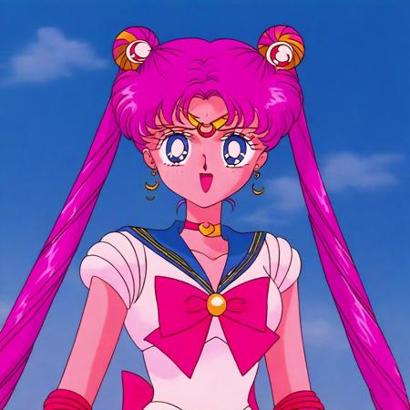 sailor moon 90s cel shaded style V1