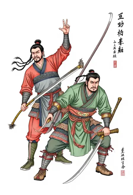 D_Stylized Presentation_Creation Of Water Margin Characters