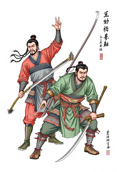 D_Stylized Presentation_Creation Of Water Margin Characters v1.0