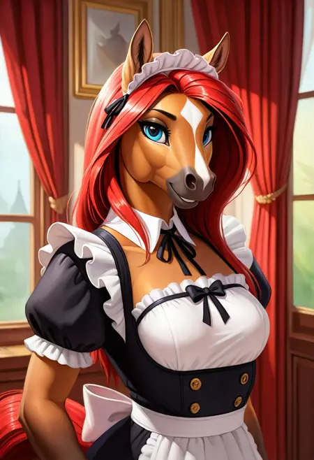 Anthro Horse - Illustrious/Pony