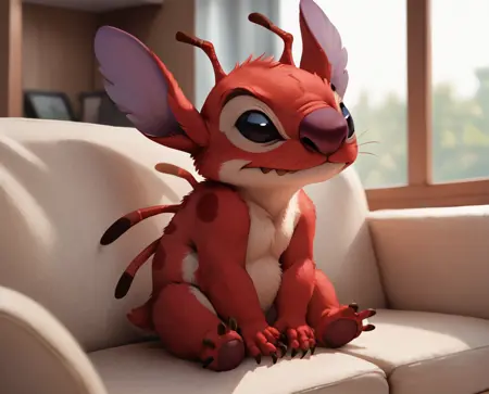 Leroy aka Experiement 629 (Leroy and Stitch) for PonyXL