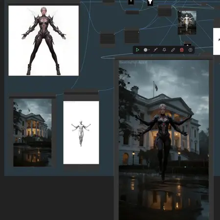 Qwen-Image-Edit Character-Specific Pose and Scene Editing