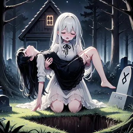 girl hate grave digging