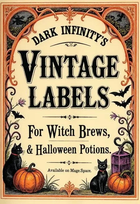 Halloween: Vintage Labels