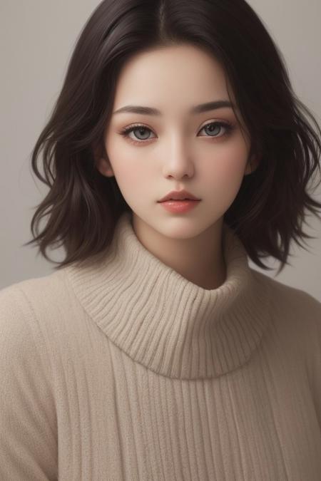 seductive beauty, busty , cleavage, massive breasts  upper body portrait, professional  studio photography, erotic photoshoot, curvy, eyes, lips
epiCRealism