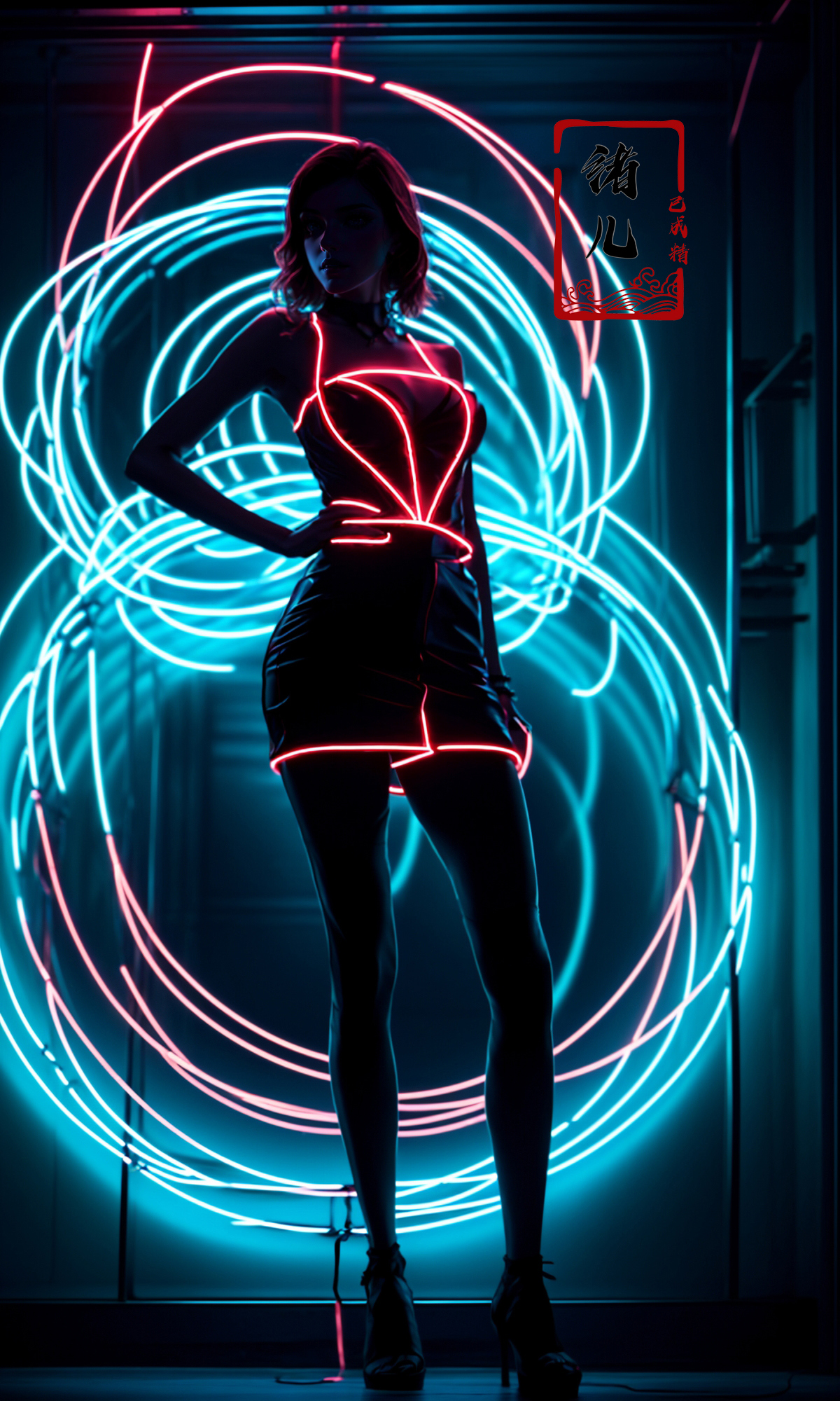 绪儿-霓虹灯光影 Neon light image by XRYCJ