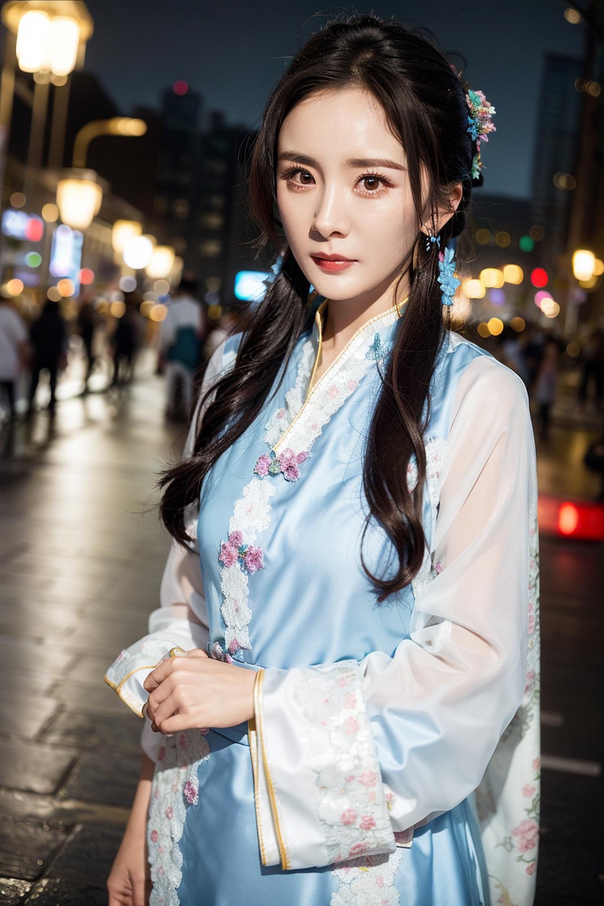Chinese idol yangmi v43 stable diffusion lora civitai