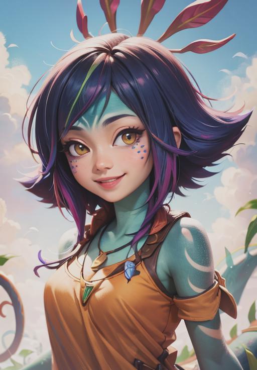 Neeko - the Curious Chameleon - League of Legends image by AsaTyr