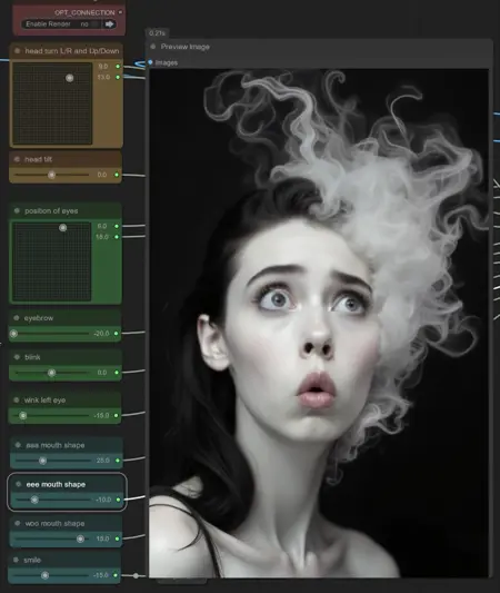 Face Animation Rig for Advanced LivePortrait