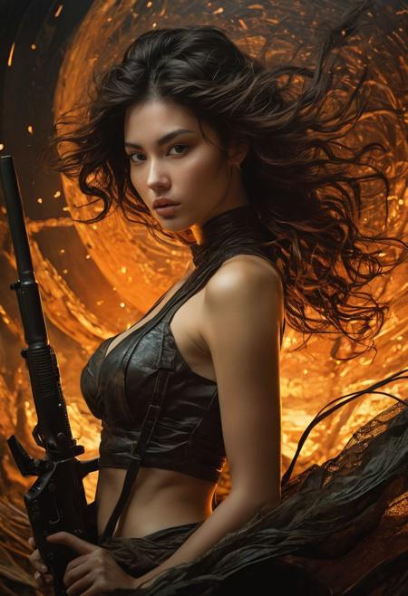 (Soft Lighting Photography by Mimoza Veliu and Mario Giacomelli:1.2), Photo of TWbabeXL01, NSFW, photorealistic, by Greg Tocchini and Shiro Masamune, underexposure, a discovery of advanced technology on a distant planet , hyper detailed, professional poster art, bold lines, award winning, trending on ArtStation , (intricate details, masterpiece, best quality:1.4), looking at viewer, dynamic pos, in the style of nicola samori