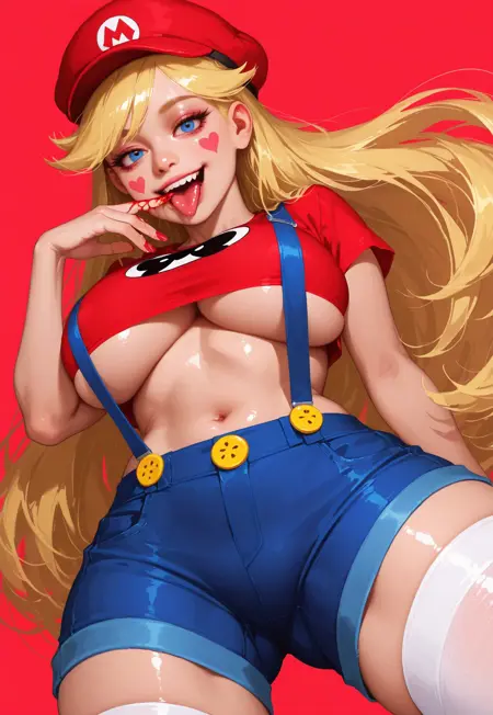 Baddie Mario Costume