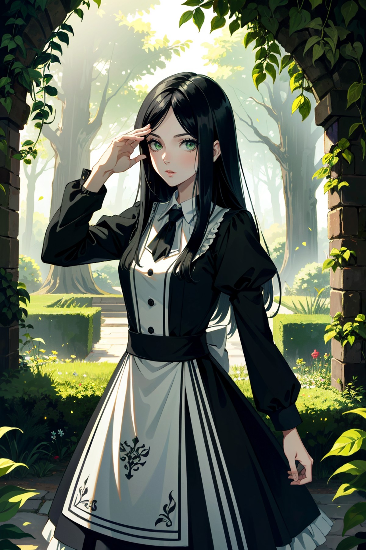 ((ultra detailed, masterpiece, best quality))
<lora:AliceMadness:0.8>
AliceMadness, 1girl, solo, long hair, black hair, gr...