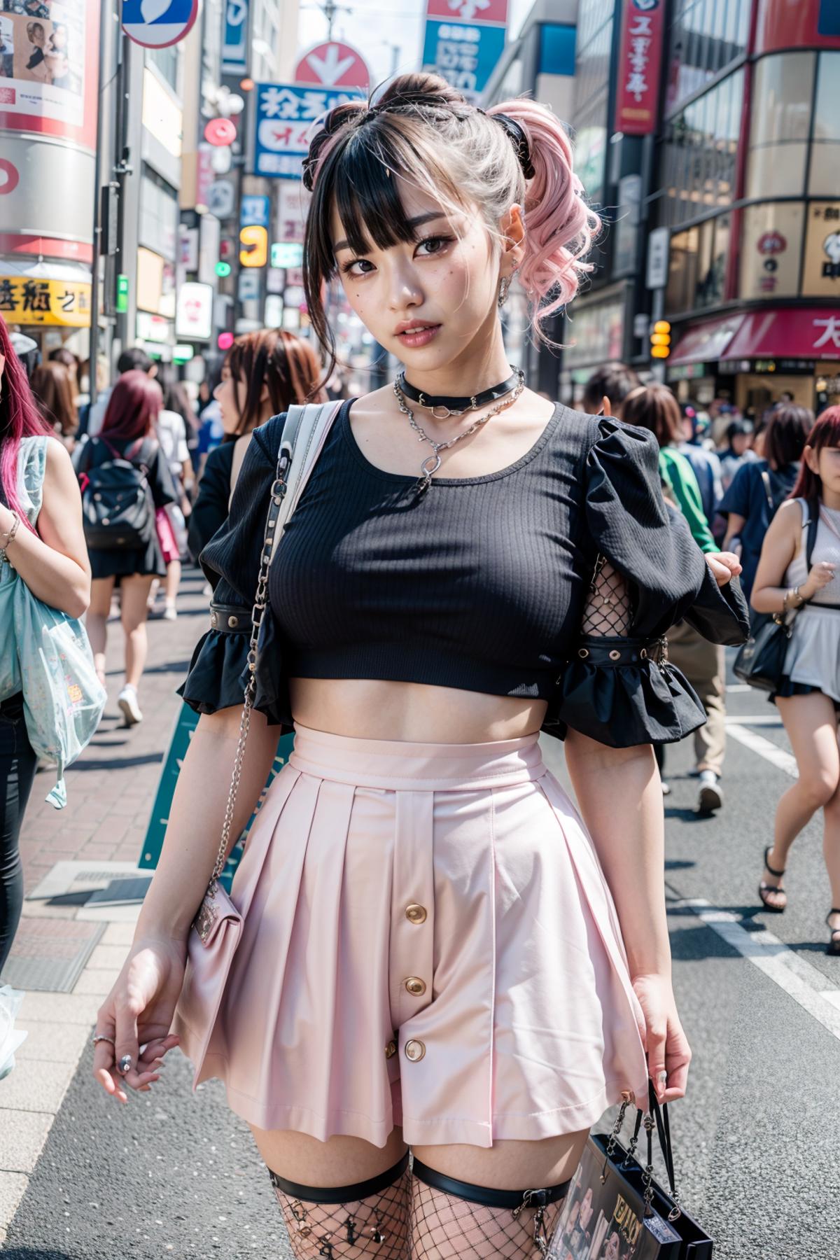 Pastel Goth - by EDG image by feetie
