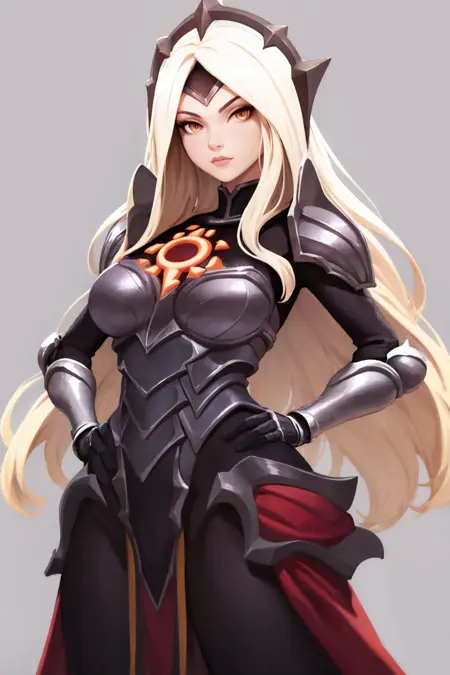 Solar Eclipse Leona - League of Legends - SD1.5 LORA
