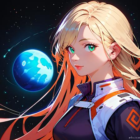 Space Pilot Woman Single Image Dataset LoRA v1.0