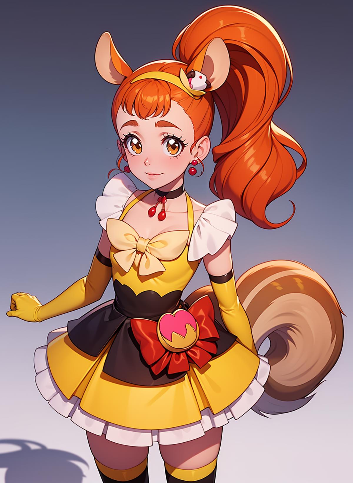 Cure Custard (KiraKira☆Pretty Cure A La Mode) キラキラ☆プリキュアアラモード キュアカスタード image by Sophorium