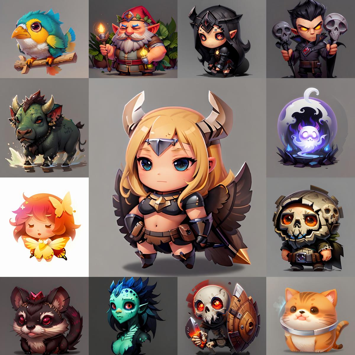 Fun Game Characters fun00d v1.0 Stable Diffusion LoRA Civitai