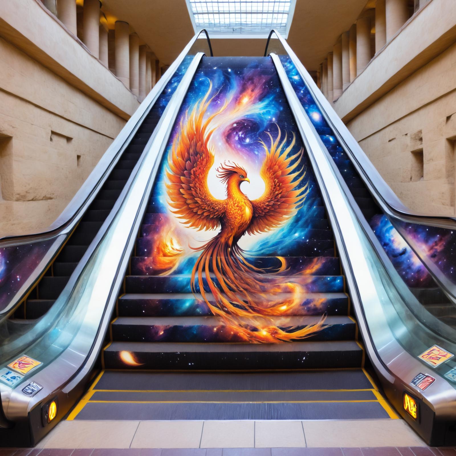 Escalator Art XL image by nocor1i8