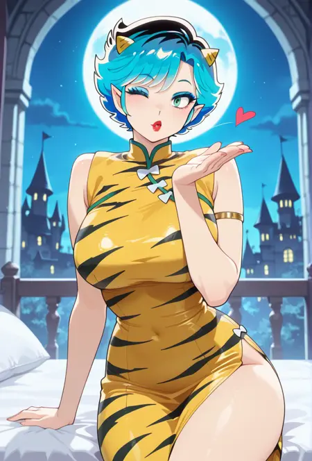 Lum's Mother | Urusei Yatsura 2022 | 4 Attires | 😍 Illustrious-XL LoRA