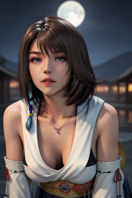 Yuna Final Fantasy X FFX - Character