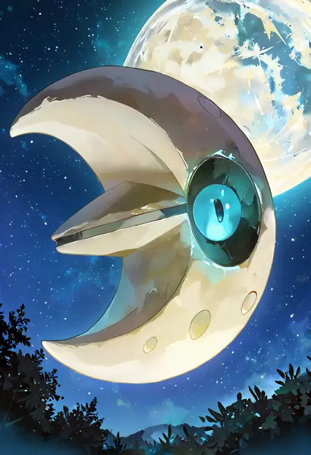 Lunatone - ルナトーン - Meteorite Pokémon - Lunastein - Pokemon #337 (Creature)