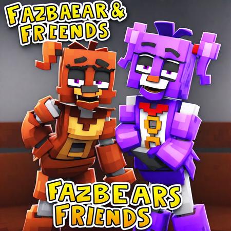 Fazbear and Friends (ZAMination) - Style V1
