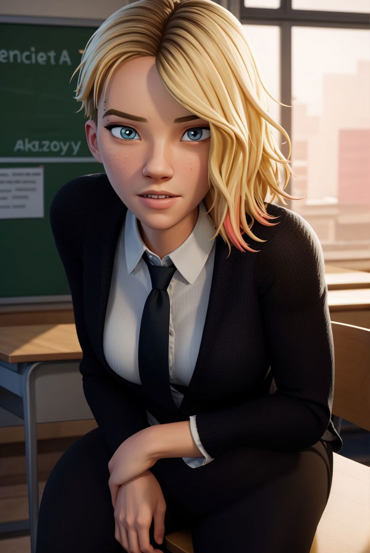 Gwen Stacy (Across The Spider-Verse) image by Zabrea