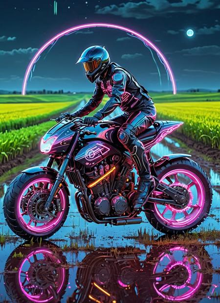 Neon Futuristic Superbike XL v1.0