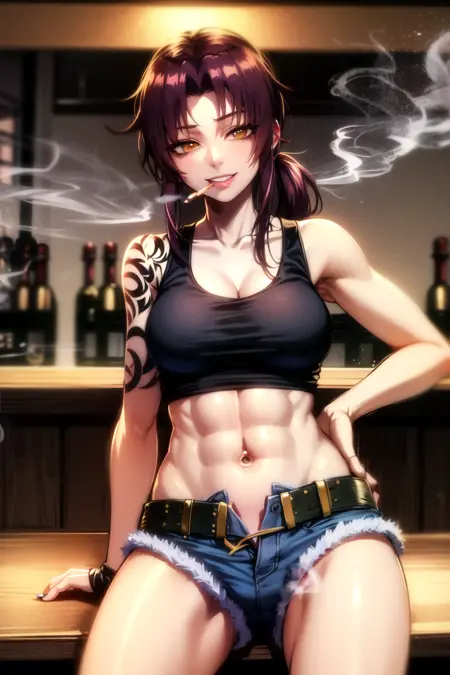 Revy - Balalaika - Roberta | Black Lagoon