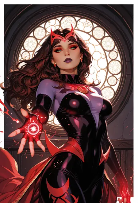 Scarlet Witch - Sorcerer Supreme [Ilustrious]