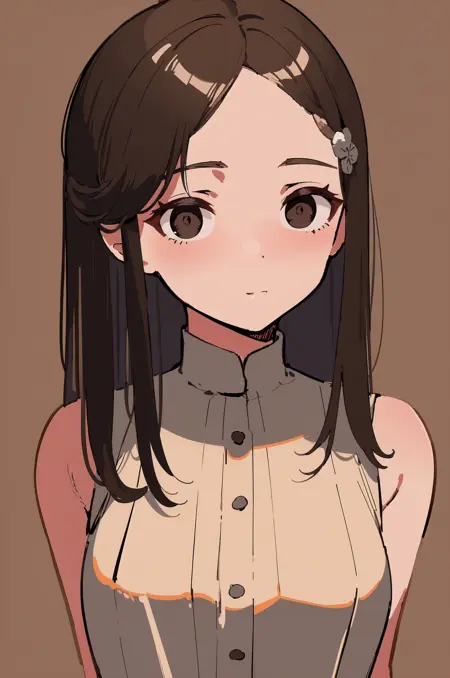 blank eyes