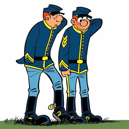 les tuniques bleues / The Bluecoat V1