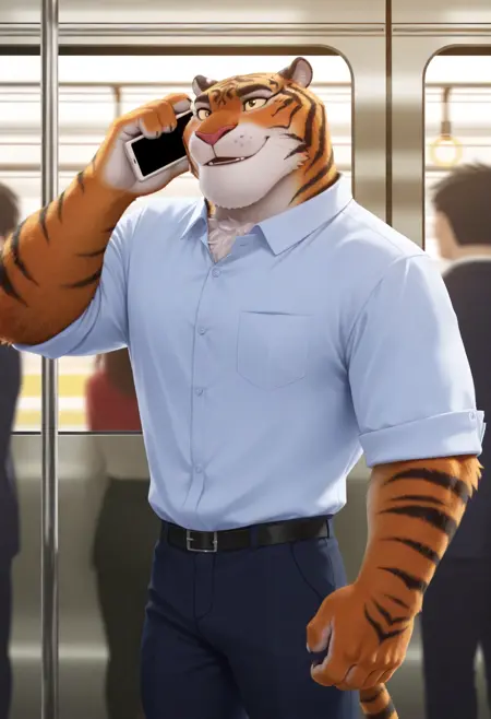 Tiger Dancer - Zootopia - illustrious