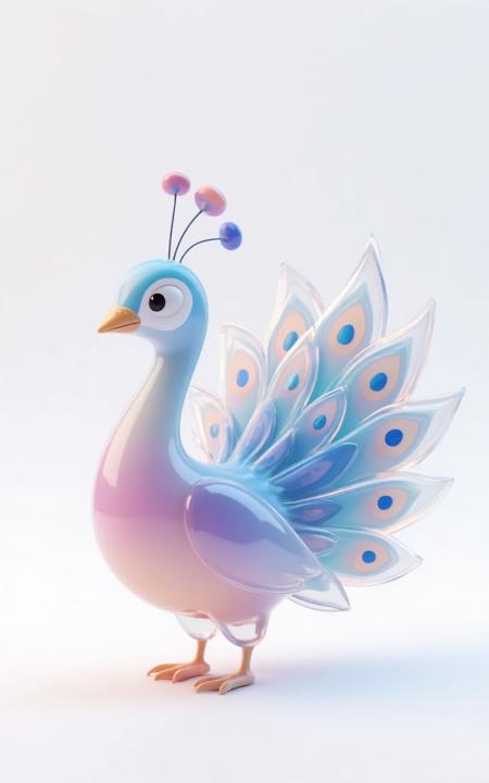 E_Transparent Gradient Design_Animal Image Generation v1.0