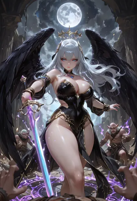 Yuria (Apollyon) 尤利娅（阿巴顿）Default Outfit (Eversoul 永恆靈魂 空灵诗篇)