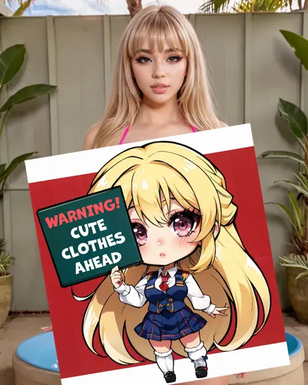 Aika Kittie's - Underboob Halter Triangle Bikini