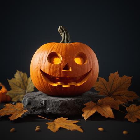 cinematic film still of  <lora:Unreal Engine style:1>
An Unreal Engine image of a carved pumpkin with a face on it,simple background,food,no humans,glowing,leaf,black background,halloween,realistic,jack-o'-lantern,pumpkin,food focus,vegetable,still life , realistic, realism, photorealism, hyperrealism, hyperrealistic, realistic, sharp, detailed, cinematography style, film light style, movie still,  professional photography, artistic, perfection, contrast, cinematic, filmic, high quality photo,  8k quality, colorful, photography style, 3D computer graphics, Blender, 3ds Max, Maya, Cinema 4D, ZBrush, AutoCAD, LightWave 3D, Adobe Dimension, virtual reality, 3d. real-time 3D,  Epic Games style, Unreal Engine style, shallow depth of field, vignette, highly detailed, high budget, bokeh, cinemascope, moody, epic, gorgeous, film grain, grainy