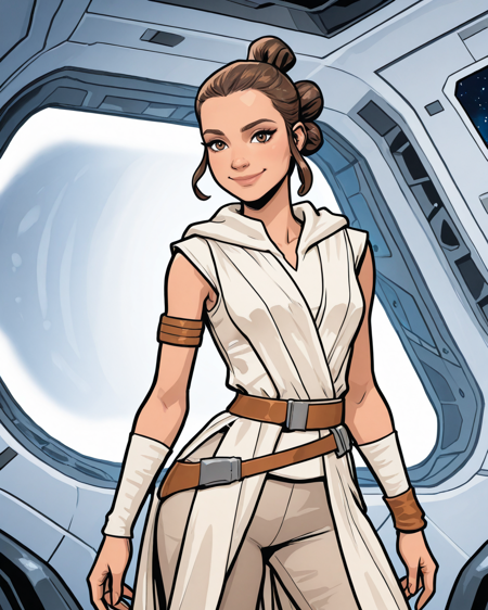 Rey - Star Wars (Illustrious) Cartoon