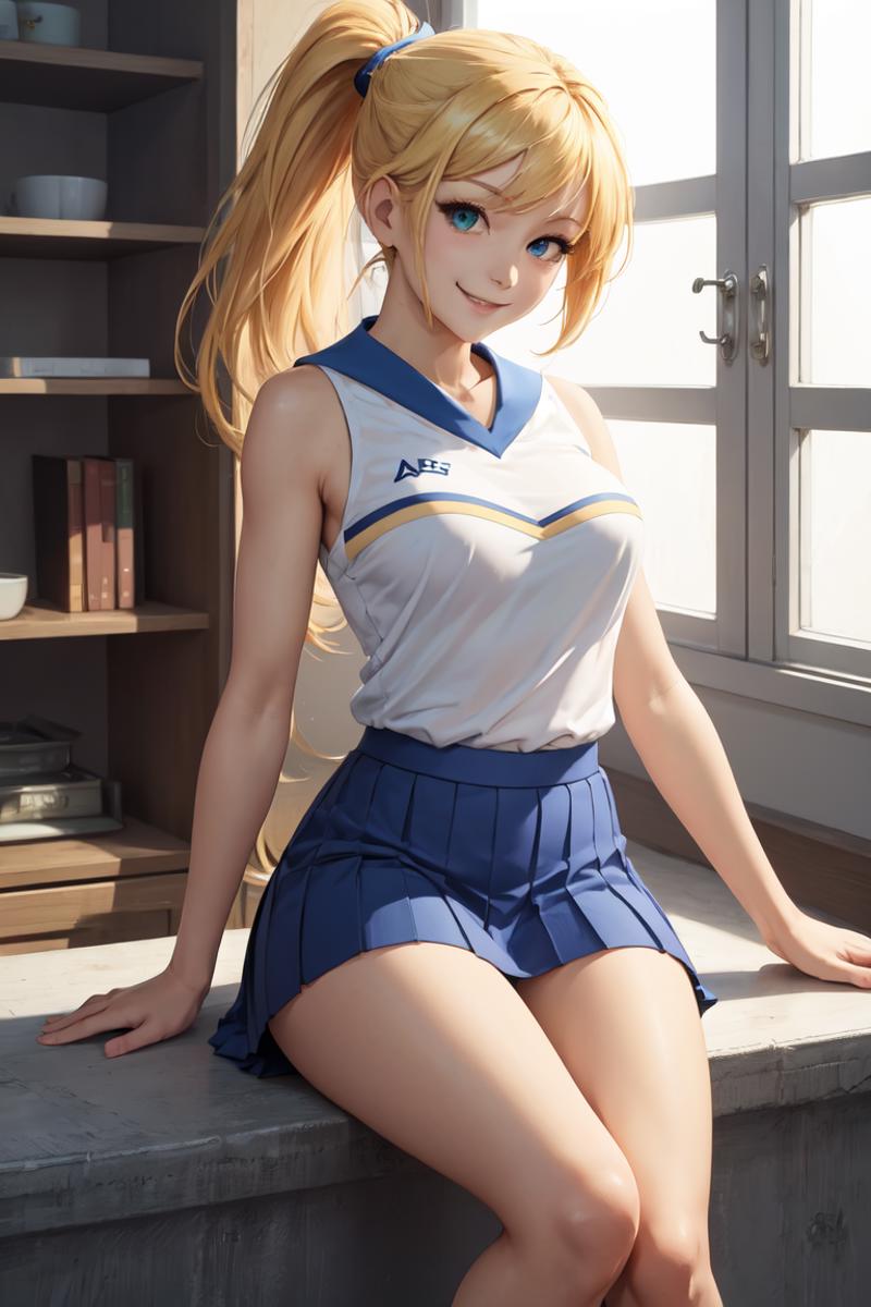 Cheerleader Outfit (Suzumiya Haruhi) | Cosplay Outfit image by ChameleonAI