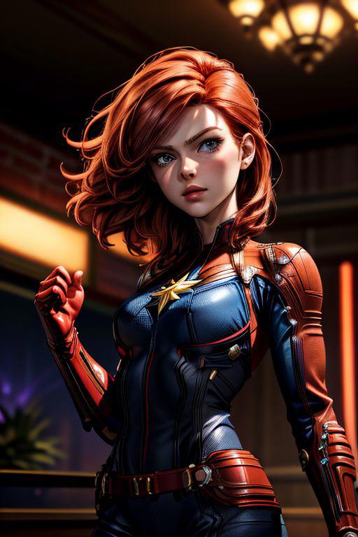 Captain Marvel (Marvel Comics) LoRA image by R4dW0lf