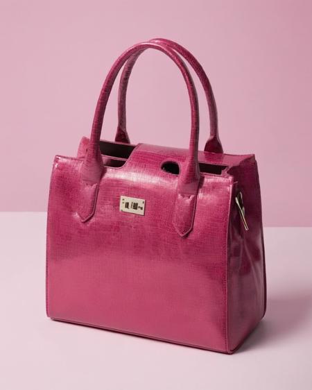 product photo, bag , hollywood-cerise<lora:Chroma_Essence:1.0>