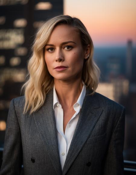 cinematic photo face closeup portrait of fit  (((ohwx woman))) a businessman on a new york skyscraper roof (at night:1.1) wearing a fashion Armani suit, depth of field, zeiss lens, 105mm F2.0, fashion shooting, fashion clean cut,Sony a7R, cinematic lighting, city lights, in style of Everett Raymond Kinstler  <lora:brie_lora_sdxl_v2-000006:1> . 35mm photograph, film, bokeh, professional, 4k, highly detailed