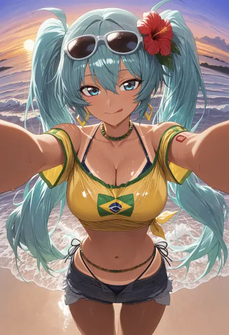 Brazilian Miku for Illustrious & NoobAI VPred
