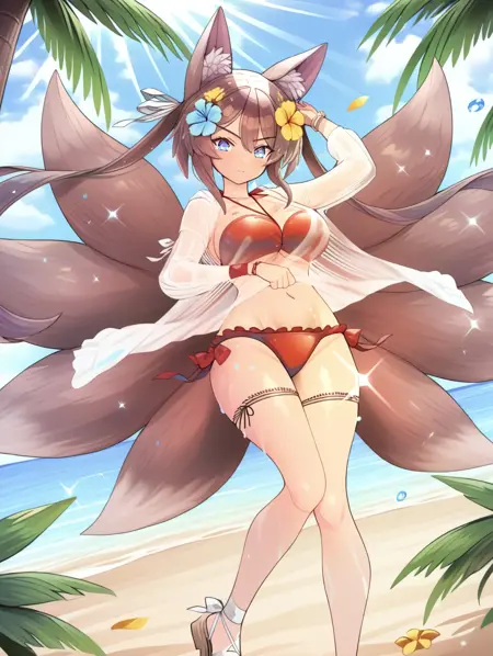 Summer Caleen 真夏のカーリン | STAR OCEAN : Anamnesis