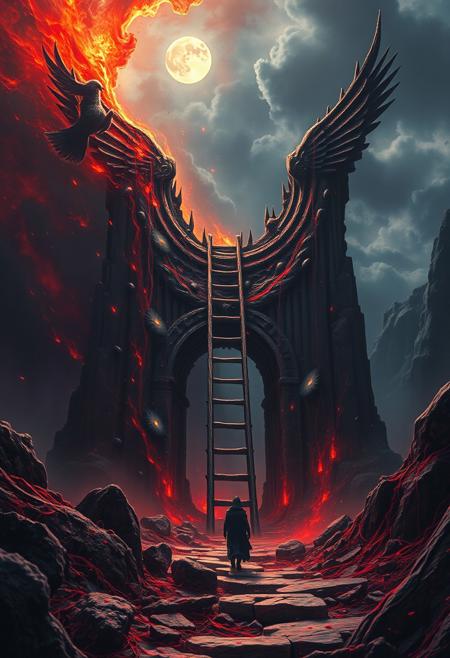 As above, so below
All things come from the one
Now you are the victim
Carried by the wind, rooted in the ground
If you want to learn the secrets
Close your eyes
The ladder falls away
At the gates of Urizen
Fallen eagles blaze
At the gates of Urizen
Eternal twins are damned
At the gates of Urizen
Separate lives begin
In every woman is a man
From the moon come silver ghosts
Spectres of the blood
From my spirit comes the darkness
From the void, the crimson fortress rises
At the gates of Urizen
The ladder falls away
At the gates of Urizen
Fallen eagles blaze
At the gates of Urizen
Eternal twins are damned
At the gates of Urizen
Separate lives begin
At the gates of Urizen
The ladder falls away
At the gates of Urizen
Fallen eagles blaze
At the gates of Urizen
Eternal twins are damned
At the gates of Urizen
Separate lives begin
At the gates of Urizen
The gates of Urizen
The gates of Urizen
At the gates...
