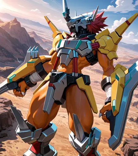 Wargreymon X (Digimon) (Illustrious) (AD)