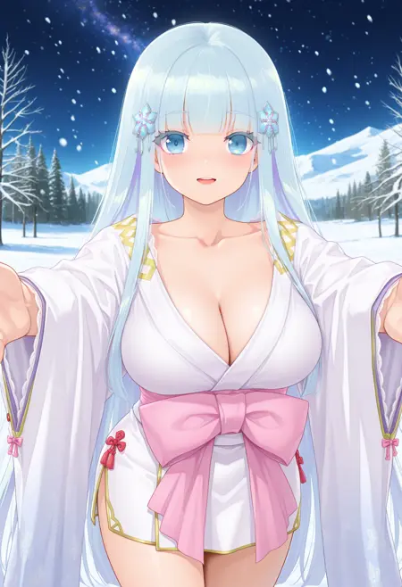 Shirayuki Hime [4 outfits] | Illustrious | Bishoujo Mangekyou