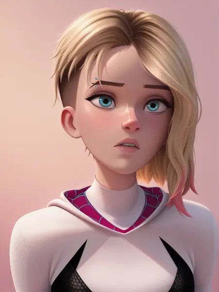 Gwen Stacy | Spiderverse style