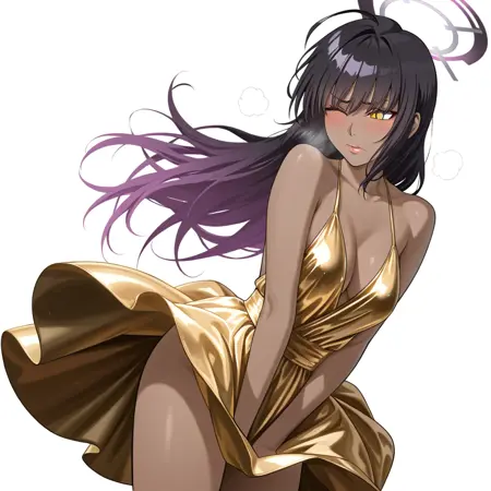Flying Skirt Pose